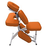 Mobiler Massagestuhl ORANGE mit passender Tragetasche
