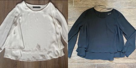 ZARA 🖤🤍 blouse blanche ou noire XS (! prix par pièce!)
