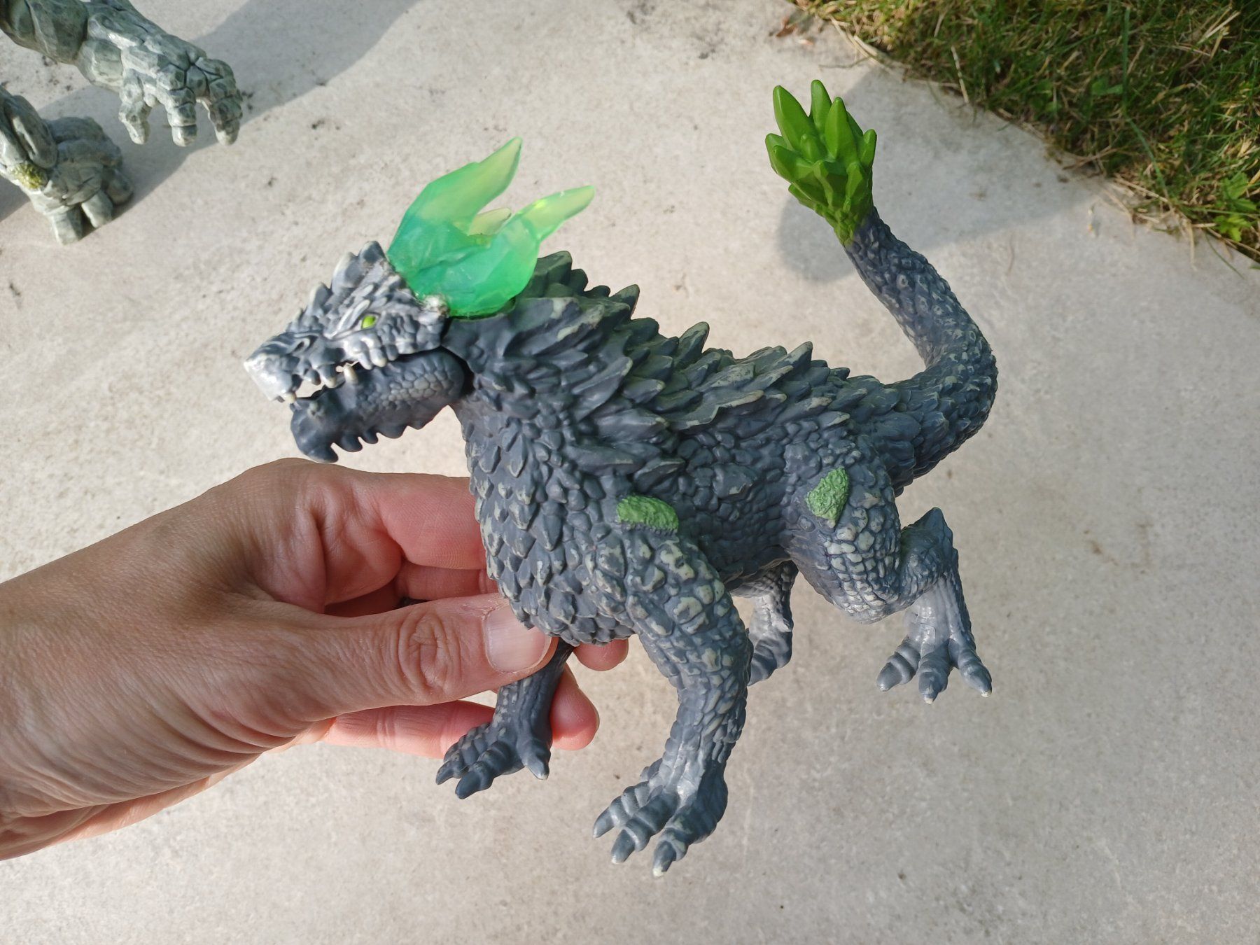Schleich Spielzeuge: Schleich Stone Monster und Eldrador Steindrache – Gebraucht aus Wolfhausen von Garfield1414 4