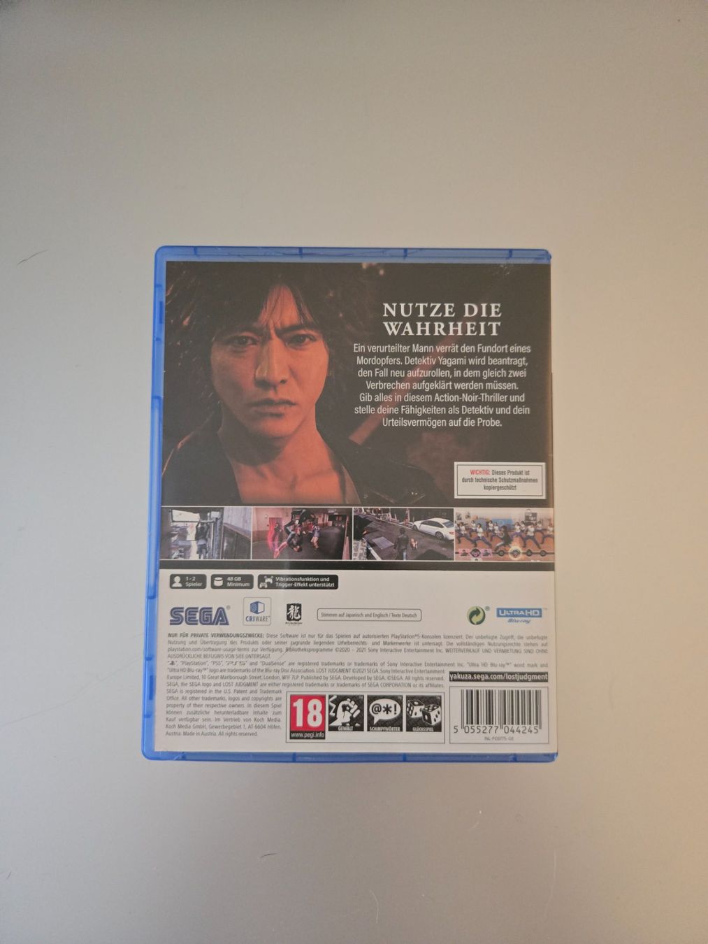 Jeux: Lost Judgment  PS5 – D'occasion à Basel par Mr.Wednesday 1