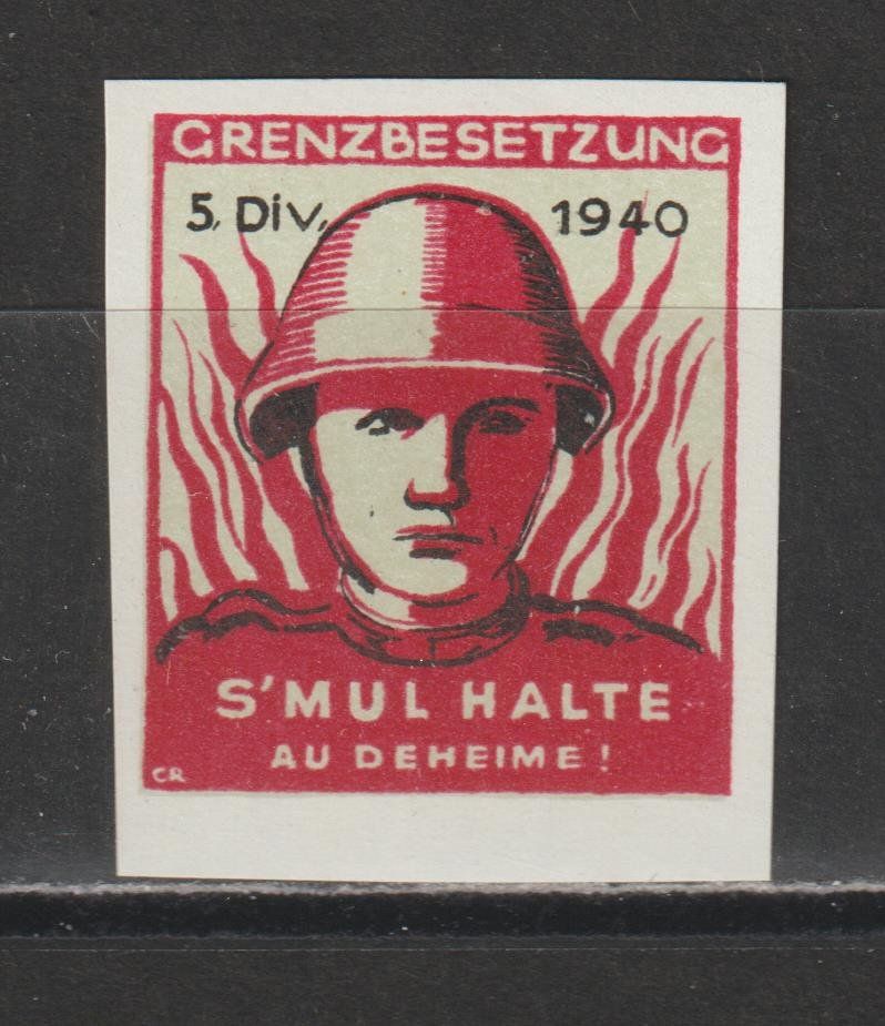 Alle Briefmarken: Kommandostäbe Nr. 45/2 * – Gebraucht aus Siebnen von Fstaehli
