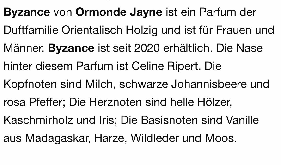 Profumi & Eau de Toilette: Byzance Ormonde Jayne 2 ml Abfüllung – Nuovo (secondo la descrizione) da St. Gallen venduto da lfs_nxl8 2
