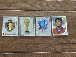 Sticker Set WM 2002 Korea Japan Belgien Kim Do Hoon