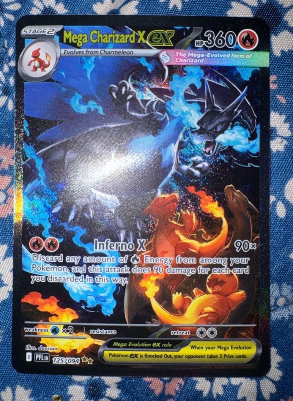 Karten: Pokémon Karte Mega Charizard X EX 125/109 – Neu (gemäss Beschreibung) aus Kappel SO von jol_5z7j 2