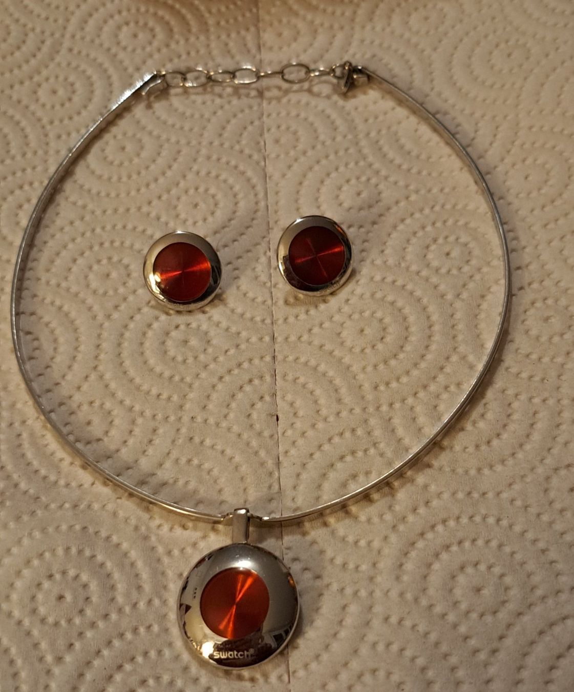 Swatch Altri gioielli: Parure Swatch collier, b.d oreille,bague – Usato da Biel/Bienne venduto da raf_2yqq