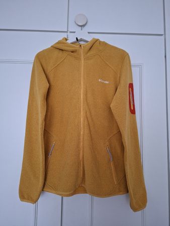 Columbia polaire à capuche jaune moutarde – Taille L