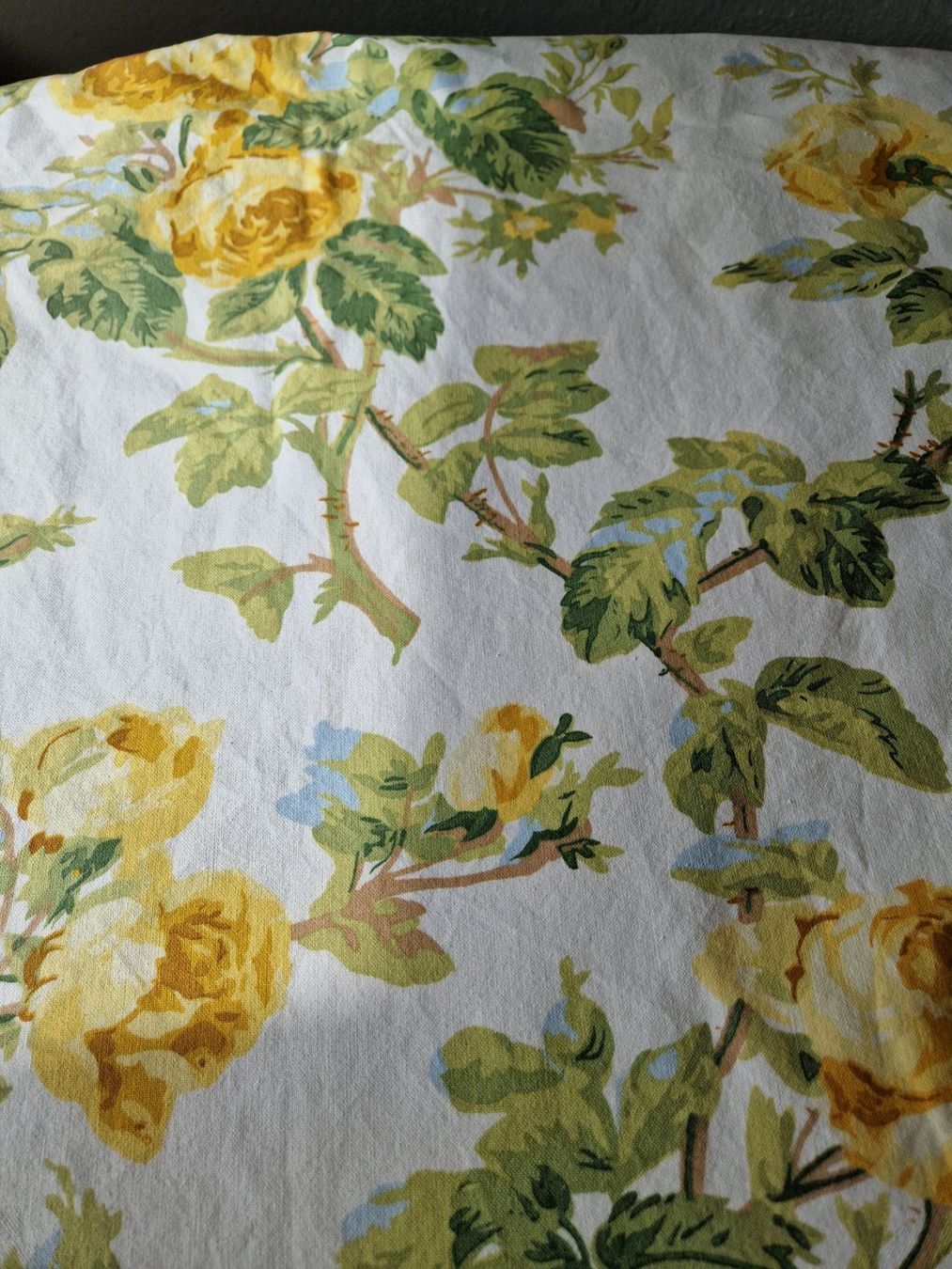 Laura Ashley Tende: Vorhang mit Rosenmuster Laura Ashley – Usato da Bern venduto da Antikbatik 6