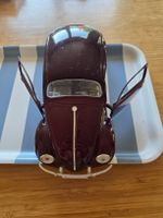 Modellauto VW Käfer 1949 Solido Massstab 1:17 dunkelrot
