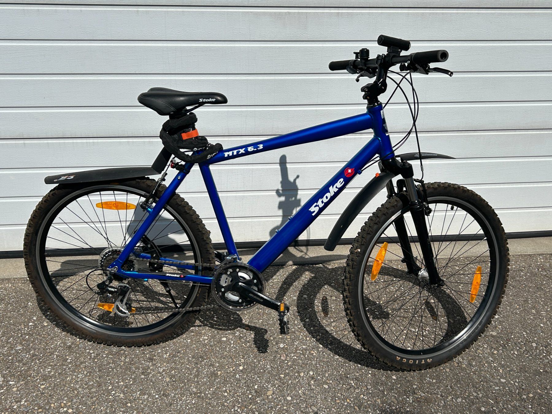 Stoke Biciclette: Stoke MTX 6.3 Mountainbikes blau Rahmen 51cm – Usato da Uster venduto da Joelsimondunja 1