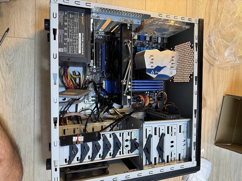 PC: Pc mit Mainboard msi z77a-g43 – Difettoso da Locarno venduto da skorpi85 1
