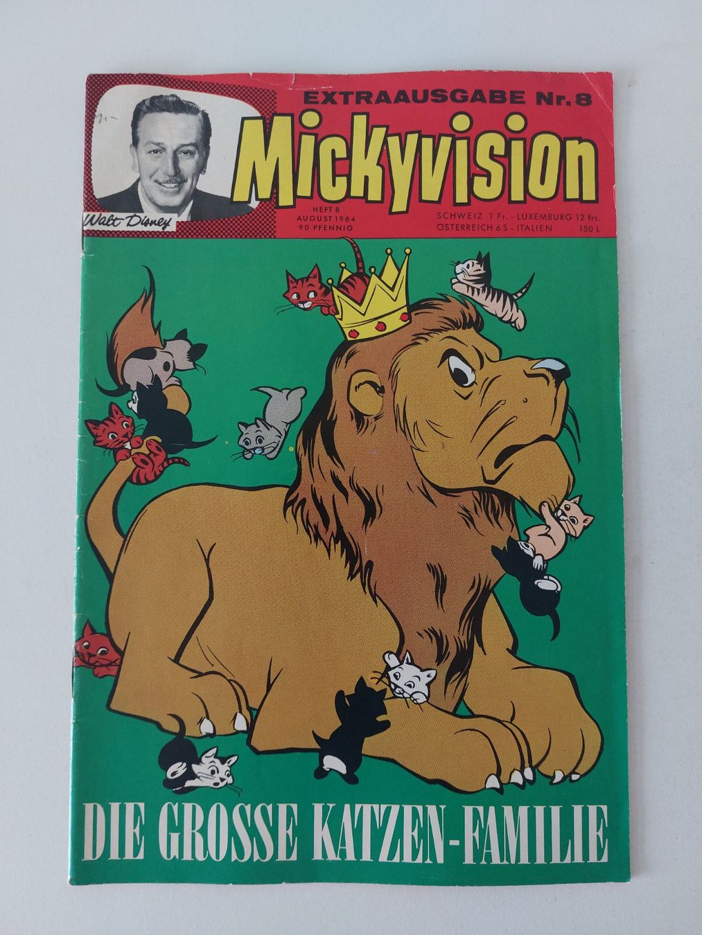 Fumetti: Mickyvision 1964 Nr. 8 Ehapa Verlag Comic – Usato da Schenkon venduto da Uhu007