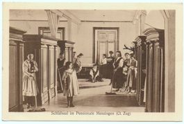 MENZINGEN Pensionat - Kinder im Schlafsaal