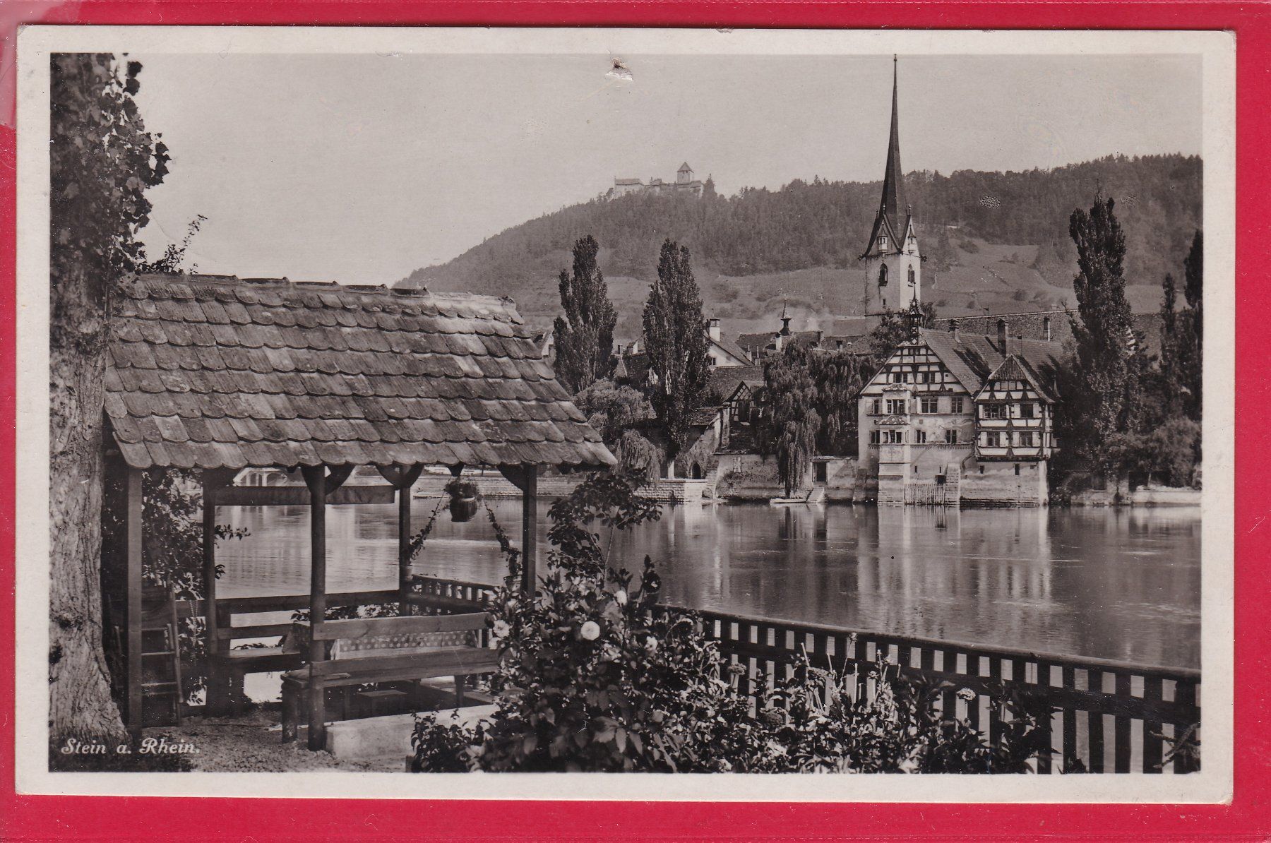 Ansichtskarten: STEIN AM RHEIN, 1.9.1942 – Gebraucht aus Oberrieden von Gebirgsstelze