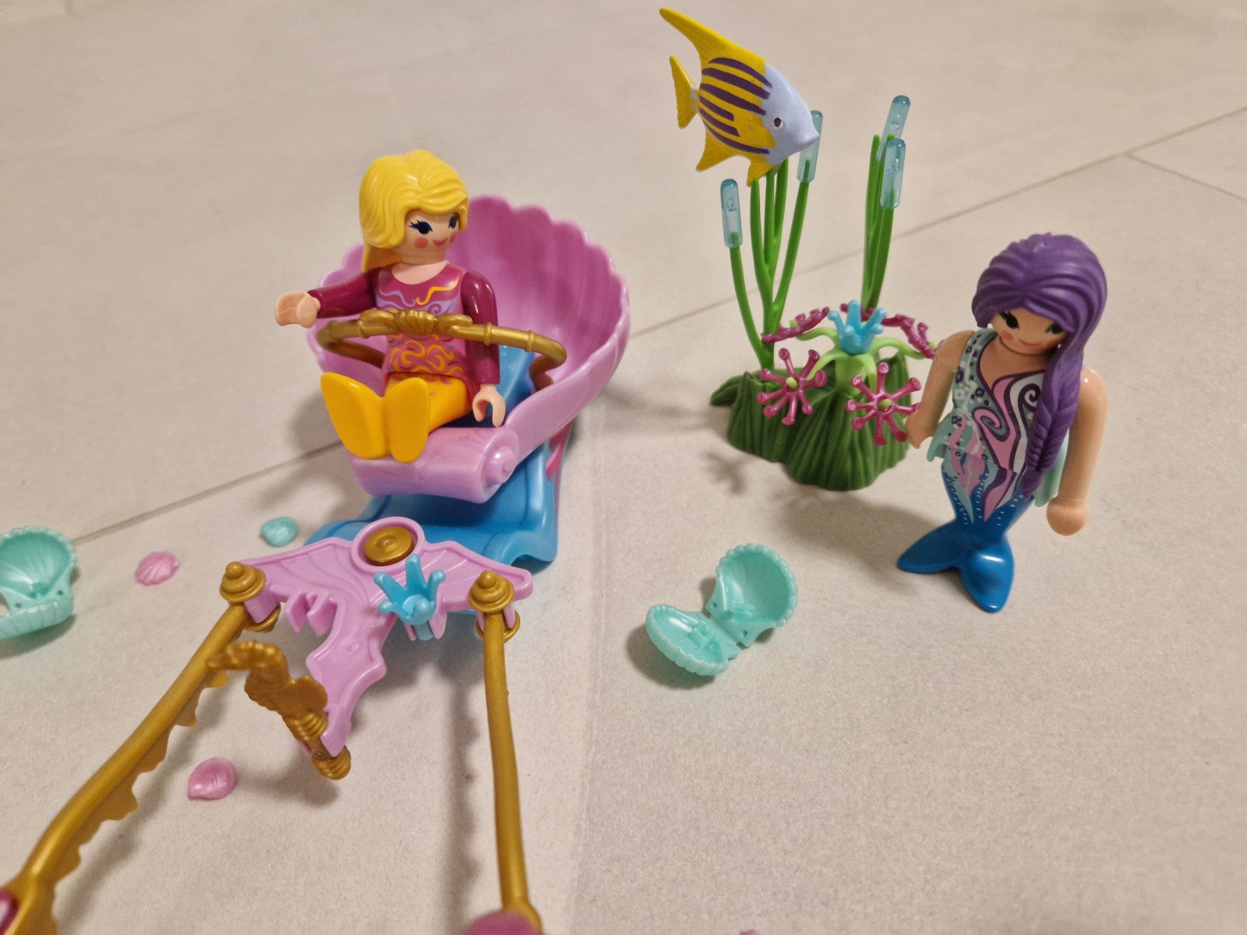 Playmobil Giocattoli: Playmobil Seepferdchen Kutsche – Usato da Winkel venduto da Moizi 1