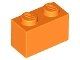 Lego Orange Brick 1 x 2 4 Stück