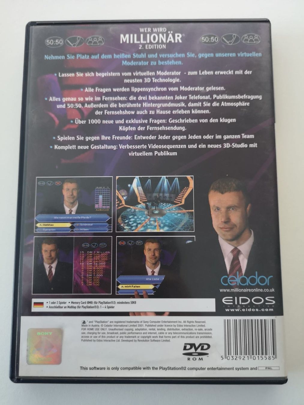 Giochi: Wer wird Millionär - 2. Edition (PS2) – Usato da Herisau venduto da Seyashop1 2