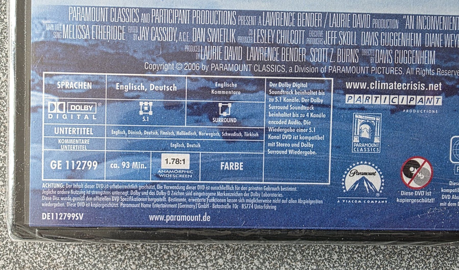 Tous les DVDs: DVD Eine unbequemes Warheit – D'occasion à Oetwil am See par fineli2 1
