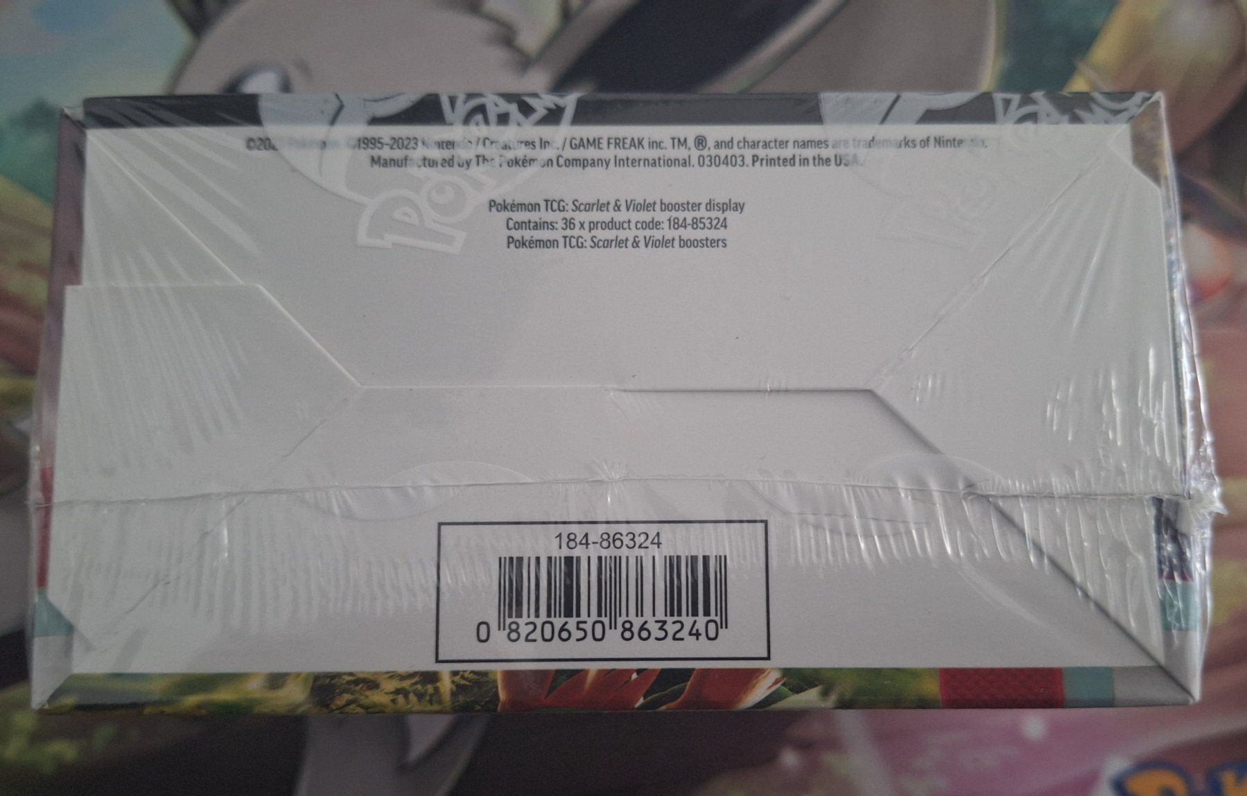 Pokémon Carte collezionabili: Scarlet & Violet  Booster Display EN  Ab: 1Fr. – Nuovo e nell'imballaggio originale da Naters venduto da poketrade11 3