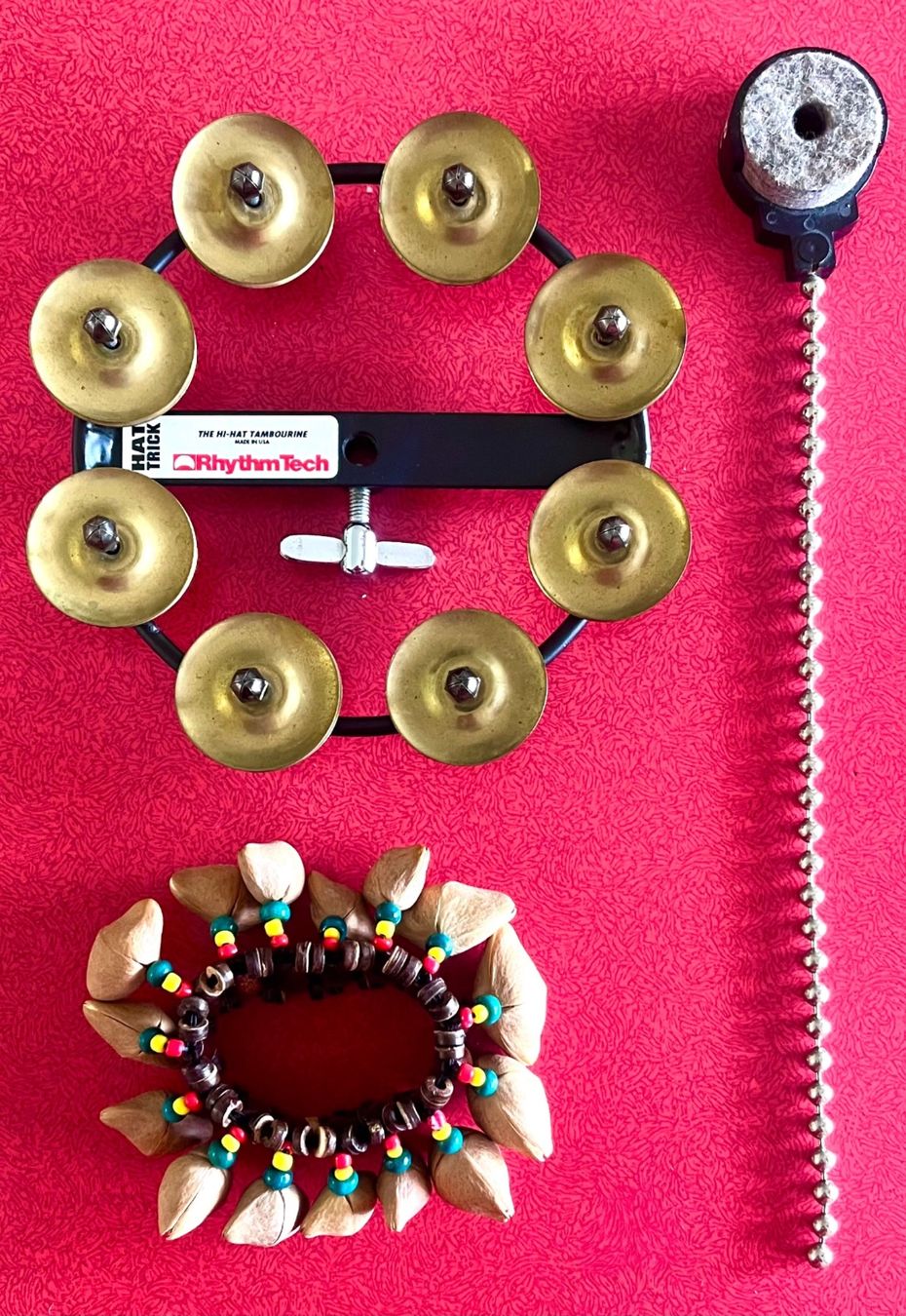 Strumenti musicali: Rhythm Tech Hi-Hat Tambourine + Shaker Set Drum – Usato da Wädenswil venduto da Buddha8