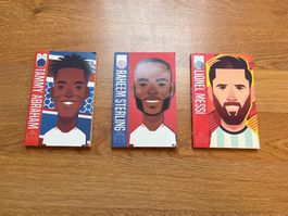 Lot 3 Football Legends books in English