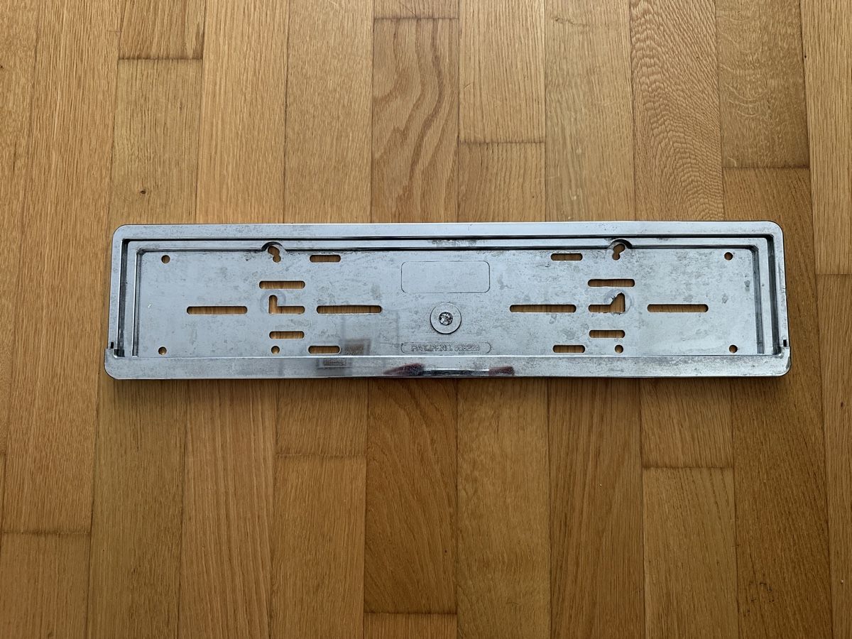 Accessori per altri veicoli: Nummerschildhalter verchromt – Usato da Schüpfen venduto da Poly_pi