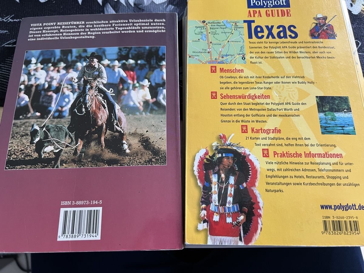 Libri: Texas Reiseführer Set: Vista Point & Polyglott, Top! – Usato da Schongau venduto da Retro_Shop 4