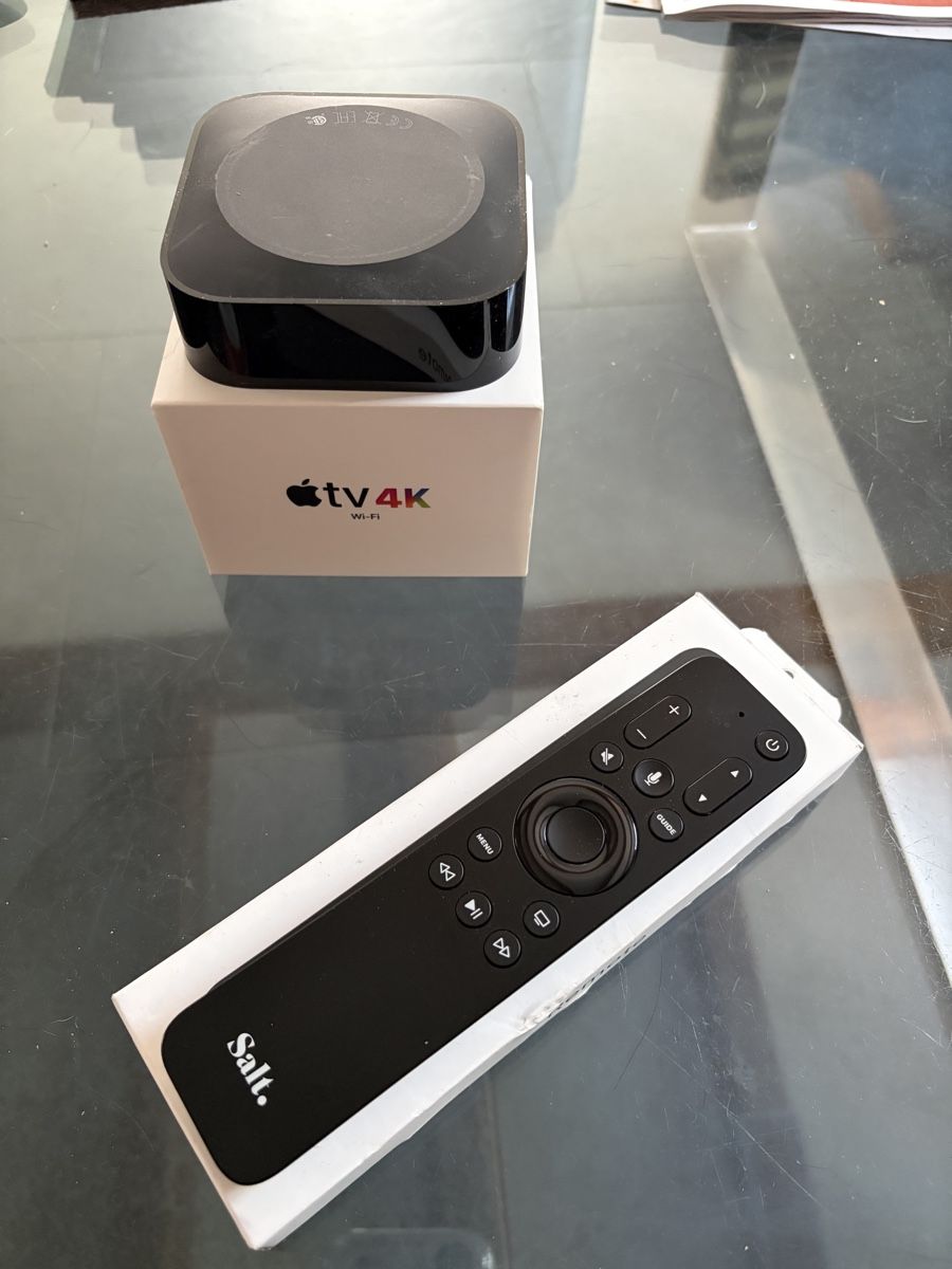 Apple Lettore multimediale & Streamer: Apple 4K TV Box 3.Gen. 64GB ( Salt ) – Usato da Chur venduto da boltsi01