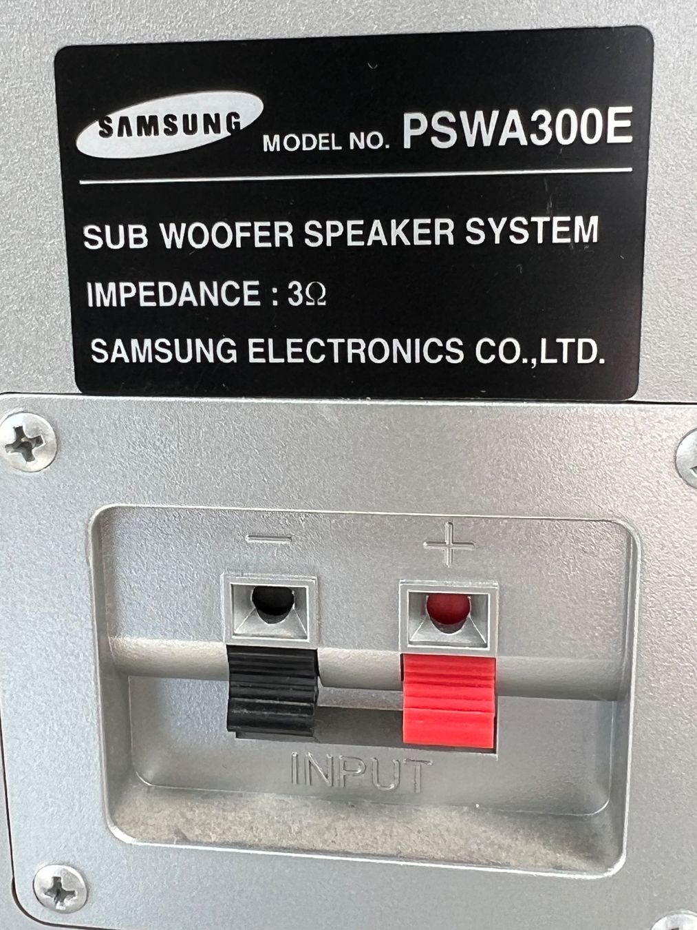 Samsung Home Cinema: Samsung Subwoofer – Usato da Gebenstorf venduto da Secondtronik 4