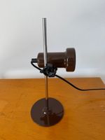 Kleine braune Spotlampe, 70er Jahre
