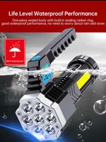 High Power LED Taschenlampe Leistungsstarke USB Aufladbare