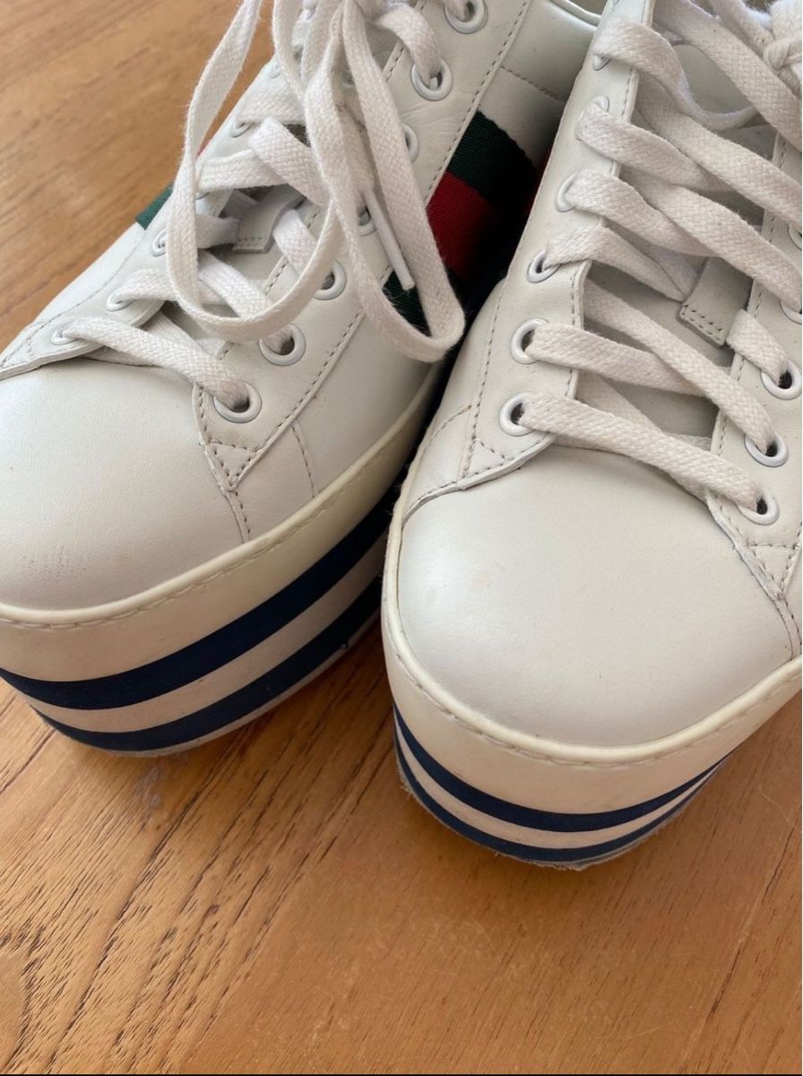Gucci Herrenschuhe: Gucci Platform Sneakers – Gebraucht aus Zürich von Grothschild 7
