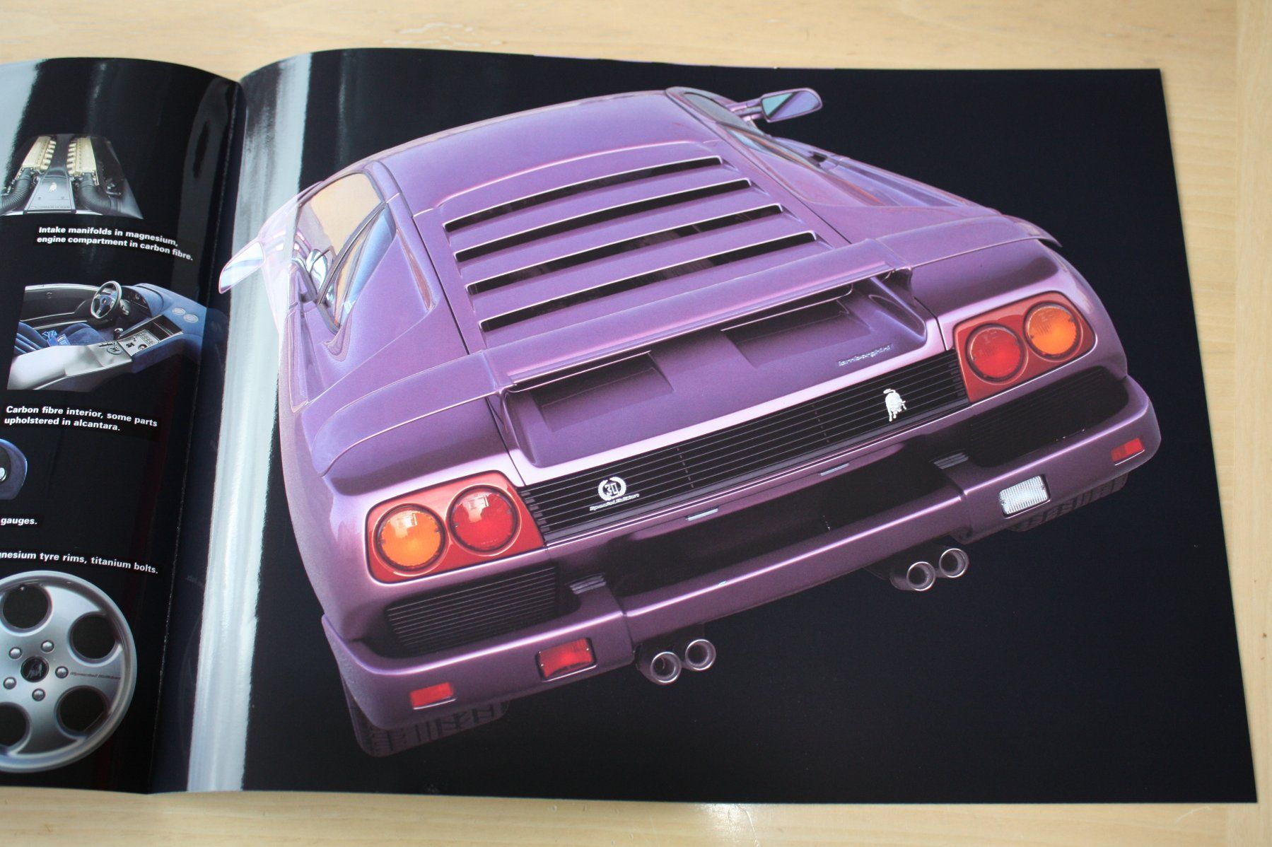 Lamborghini Dokumente: Lamborghini Diablo Special Edition SE 30 Prospekt – Gebraucht aus Wikon von erwin400 2