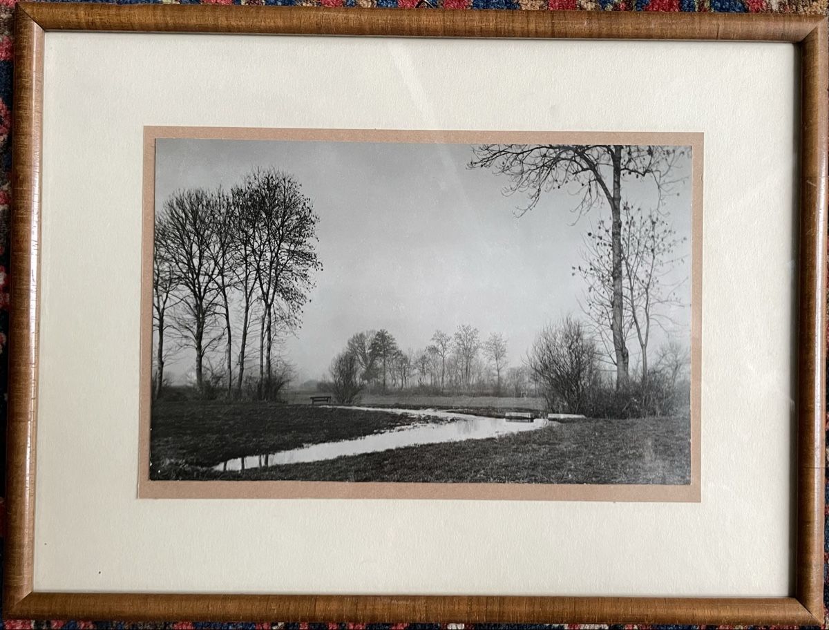 Poster & Bilder: Max Gilli Bromöldruck 1925 bei Langenthal – Gebraucht aus Biel/Bienne von Galaq 1