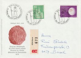 Tag der Briefmarke 1976, Glarus, Umschlag