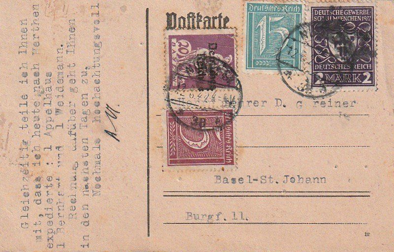 Tutti i francobolli: 2 Postkarten – Usato da Aarburg venduto da Aare10 2