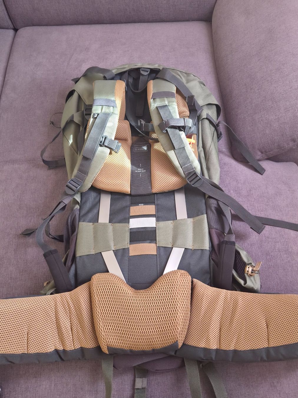 Zaini: Trekkingrucksack Forclaz 100lt. – Usato da Agarn venduto da loetsnic 1
