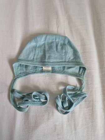 Wolle Seide Newborn Mütze von Engel Gr. 50