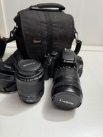 Appareil photo Canon EOS 600D avec deux objectifs fournis