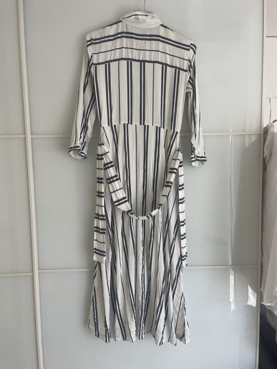 Zara Vestiti: Zara gestreiftes Hemdblusenkleid Grösse M – Usato da sonvico venduto da Ptequila 5