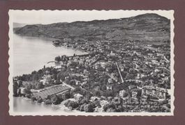 LA TOUR DE PEILZ et VEVEY vus d'avion - 1952