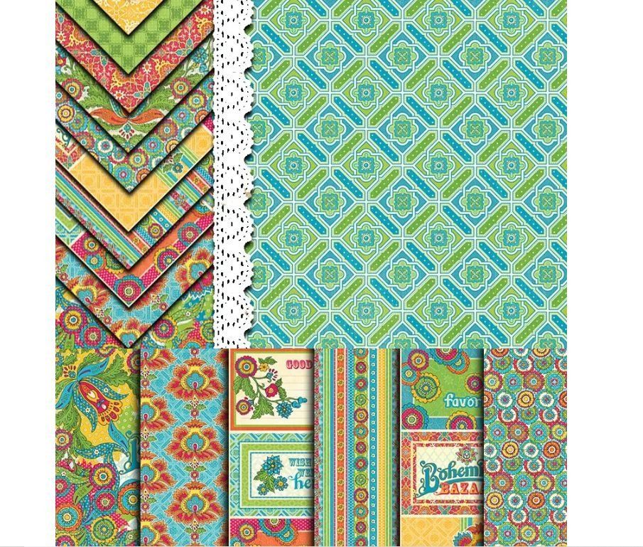 Carta: 12 Blatt Design-Papier, Bastelpapier  NEU – Nuovo e nell'imballaggio originale da Effretikon venduto da wenuss