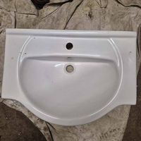 Weisses Lavabo / Waschbecken gebraucht