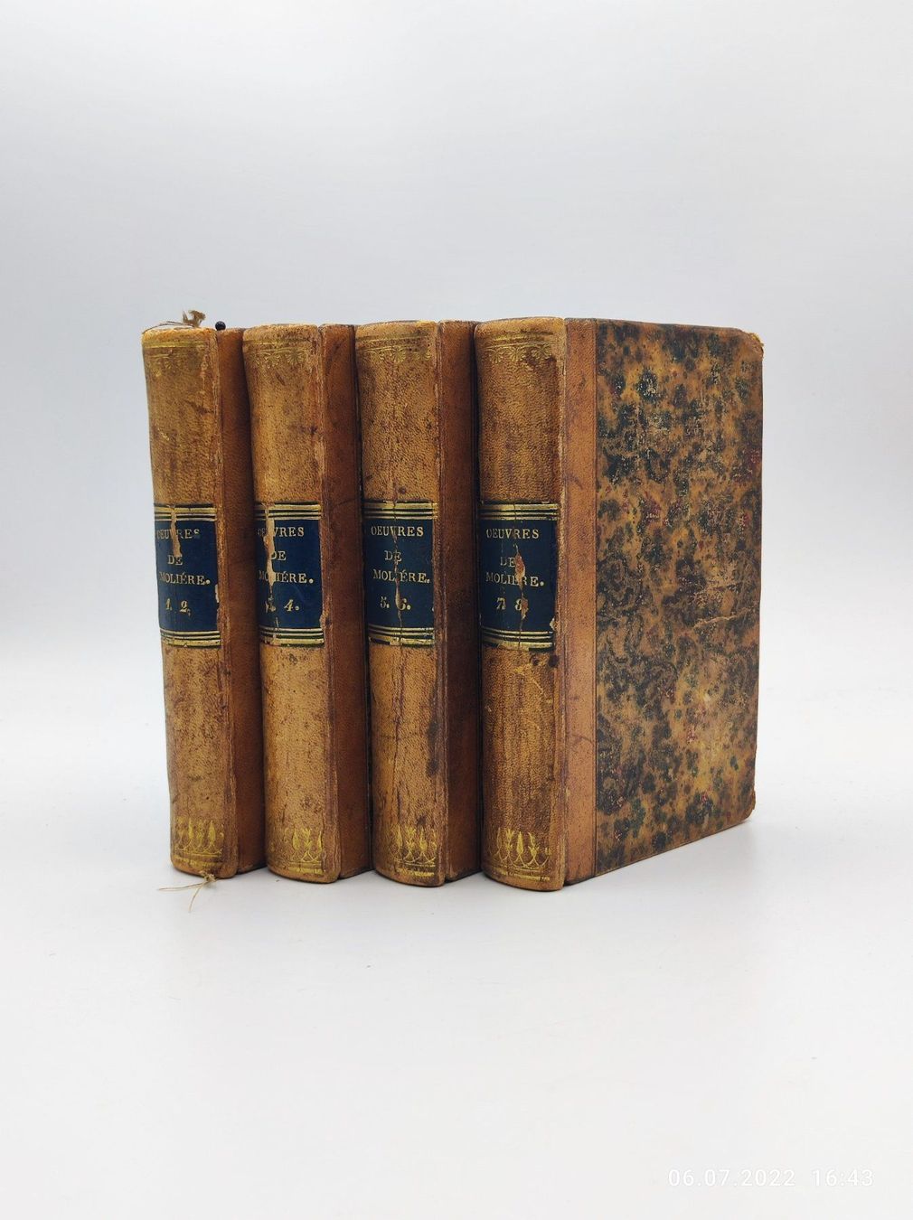 Bücher: MOLIERE - OEUVRES - PARIS 1837 – Gebraucht aus Goldach von Gaip 7