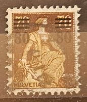 Helvetia mit Schwert Nr. 135,  1915