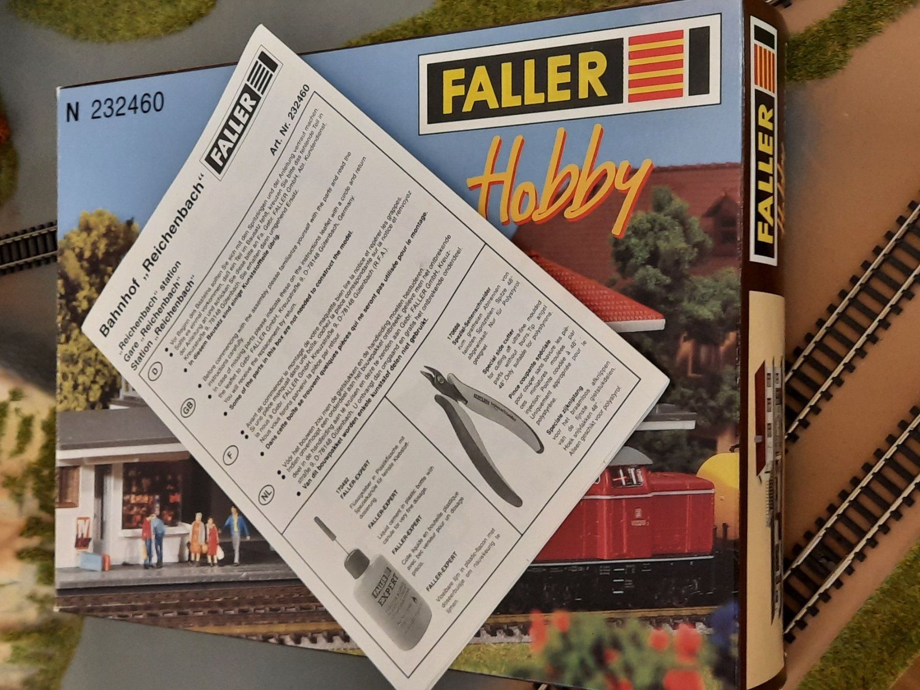 Faller Modelleisenbahnen: Faller Hobby Bausatz "Bahnhof Reichenbach" Spur N 232460 OVP – Neu und originalverpackt aus Wolfhausen von Rocky5606 2