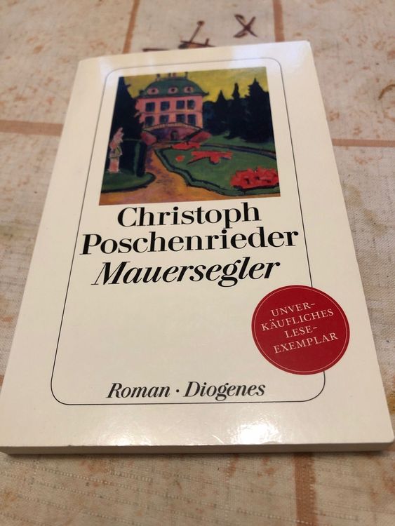 Christoph Poschenrieder Mauersegler Kaufen auf Ricardo