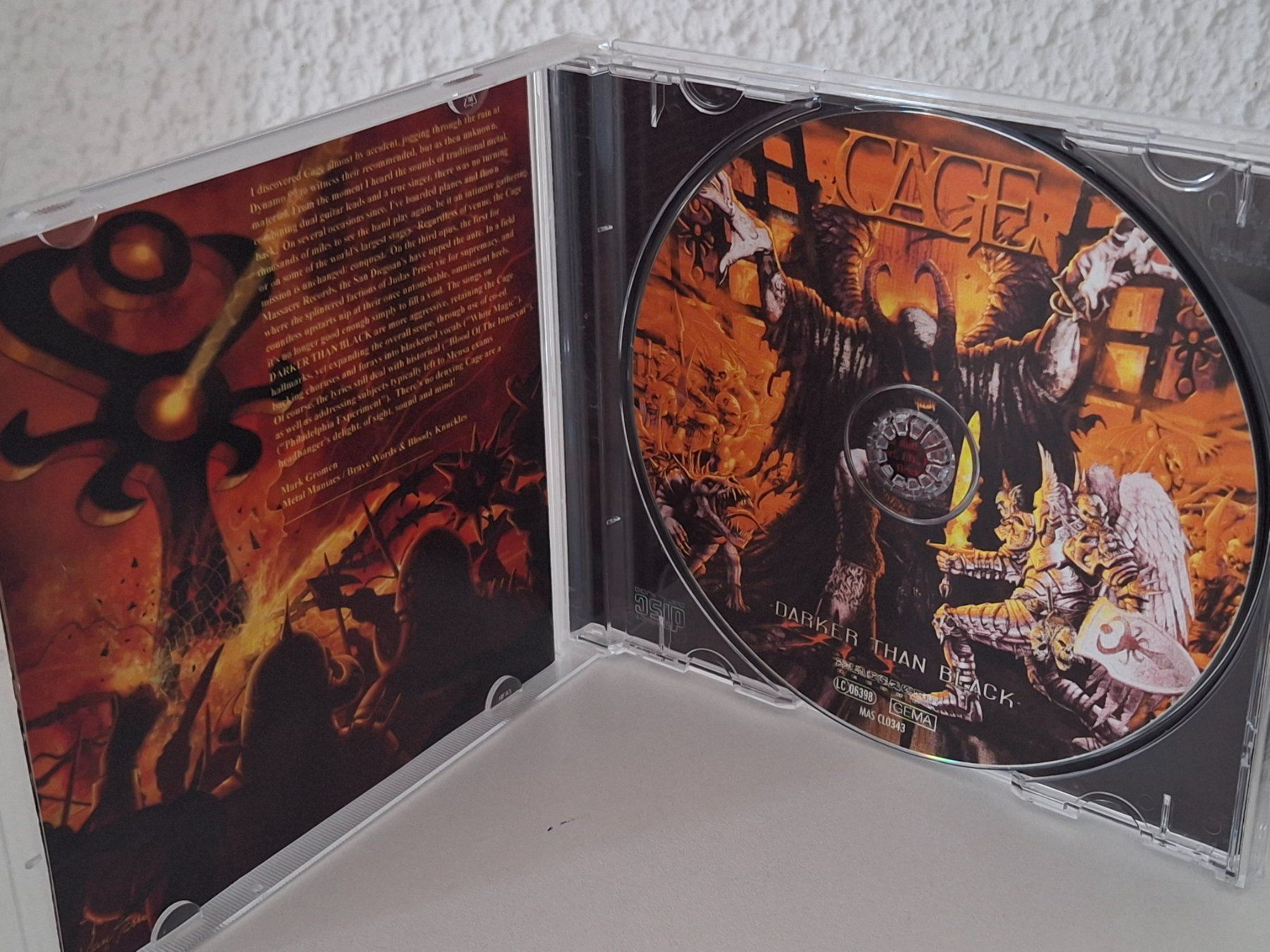 CDs: CD Cage -  Darker Than Black – Gebraucht aus Aarberg von Jackup1 2
