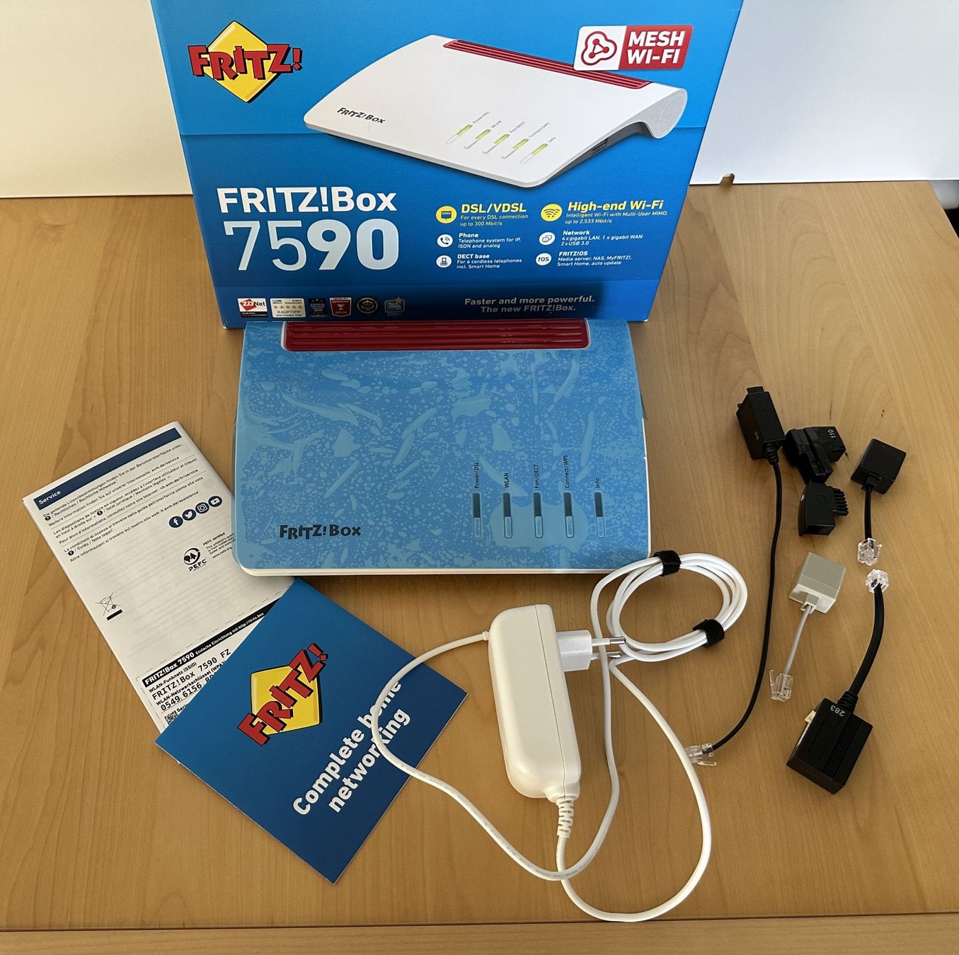 Avm Modem & Router: AVM FritzBox 7590 – Usato da Dielsdorf venduto da Empowered 3