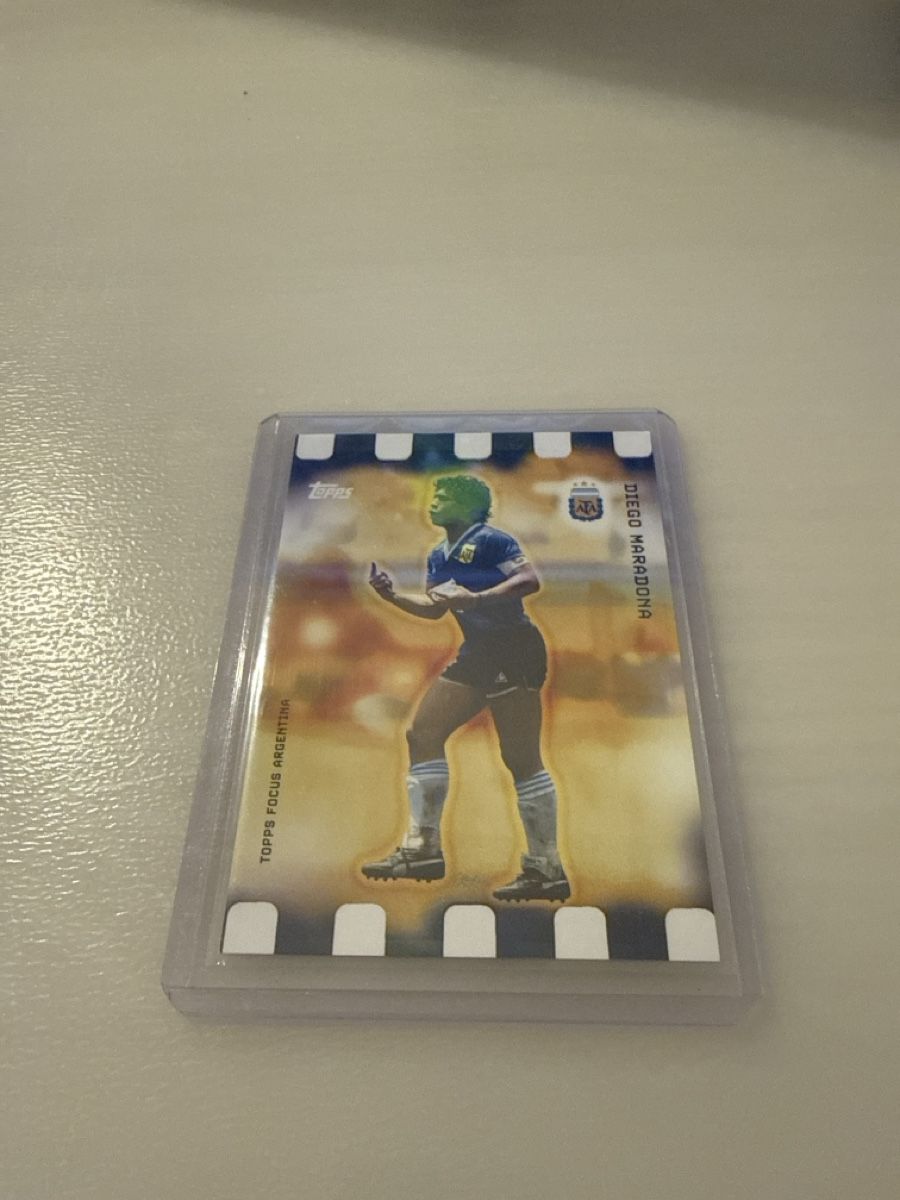 Topps Carte collezionabili: Diego Maradona Topps Focus Argentinien – Usato da Steinach venduto da Giusep7