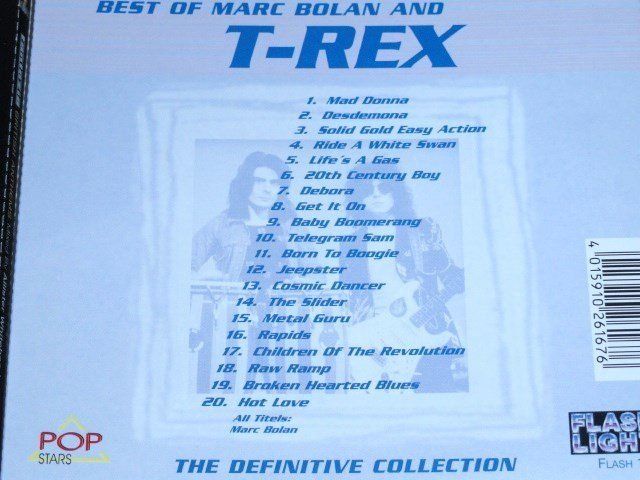 CD: 2CD's - Allister Whitehead & Marc Boland and T-REX – Usato da Unterbäch venduto da xazuq 3